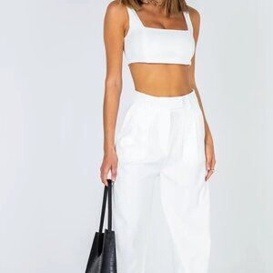 Princess Polly Huxley Set in White Size 4